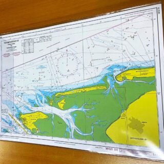 Hydrografische zeekaart Noorzee